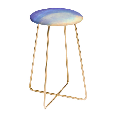 Joy Laforme Bonne Nuit Blue Counter Stool