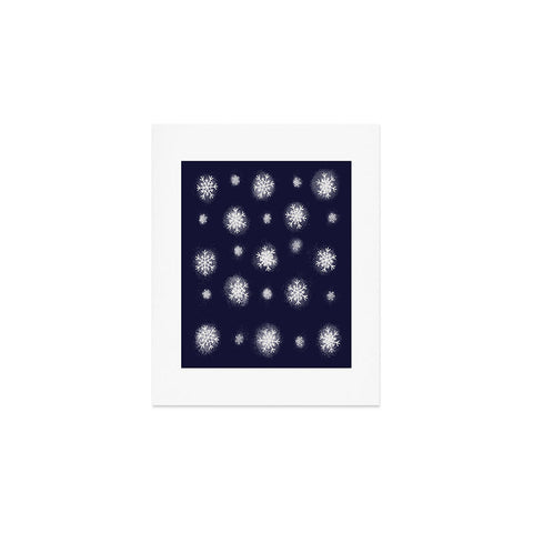 Joy Laforme Christmas Snow Art Print