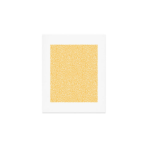 Joy Laforme Dots In Orange Art Print