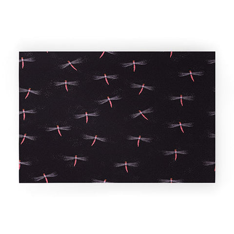 Joy Laforme Dragonflies Welcome Mat