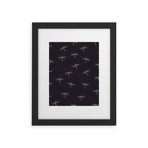 Joy Laforme Dragonflies Framed Art Print