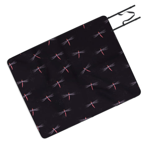 Joy Laforme Dragonflies Picnic Blanket