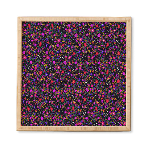 Joy Laforme Exotic Flora Deco Framed Wall Art