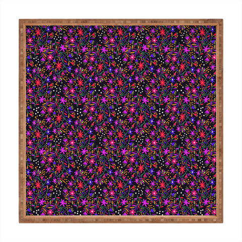 Joy Laforme Exotic Flora Deco Square Tray