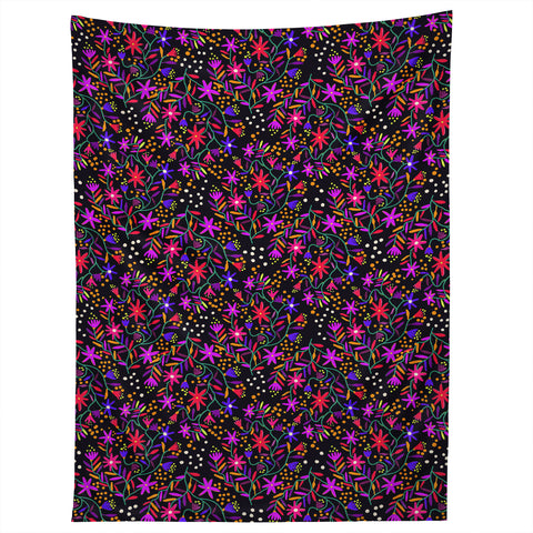 Joy Laforme Exotic Flora Deco Tapestry