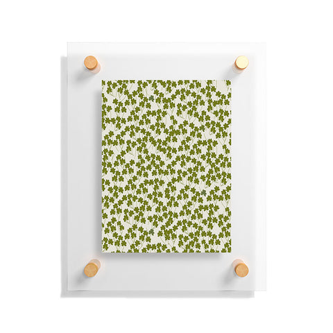 Joy Laforme Fields of Clover Floating Acrylic Print