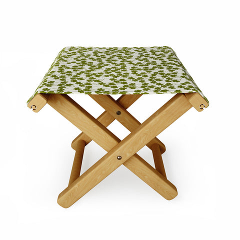 Joy Laforme Fields of Clover Folding Stool