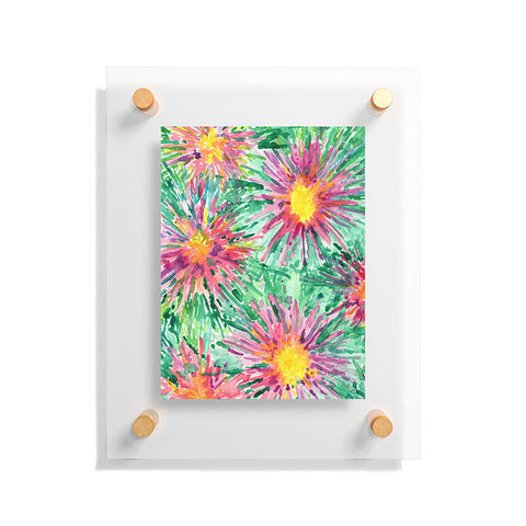Joy Laforme Floral Confetti Floating Acrylic Print
