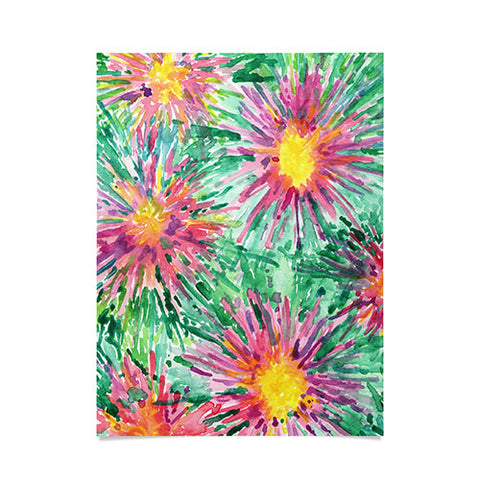 Joy Laforme Floral Confetti Poster