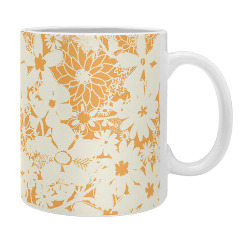 Joy Laforme Floral Rainforest In Yellow Coffee Mug