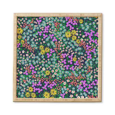 Joy Laforme Flower Bed Framed Wall Art