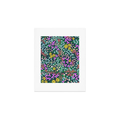 Joy Laforme Flower Bed Art Print
