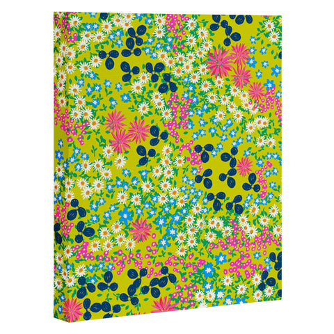Joy Laforme Flower Bed III Art Canvas