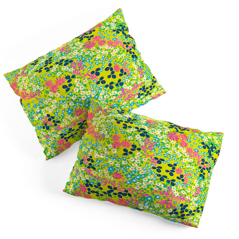 Joy Laforme Flower Bed III Pillow Shams