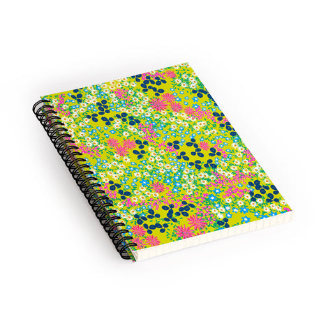 Joy Laforme Flower Bed III Spiral Notebook
