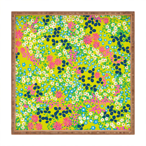 Joy Laforme Flower Bed III Square Tray