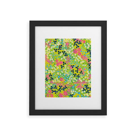 Joy Laforme Flower Bed III Framed Art Print