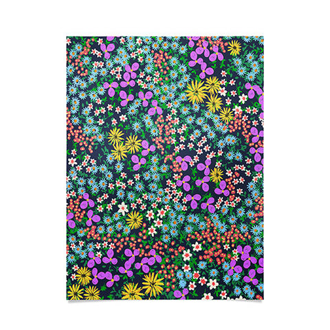 Joy Laforme Flower Bed Poster