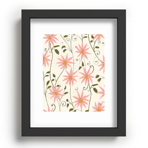 Joy Laforme Folklore Floral Recessed Framing Rectangle