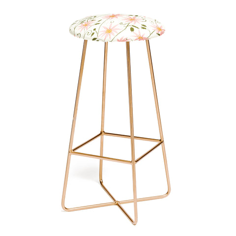 Joy Laforme Folklore Floral Bar Stool
