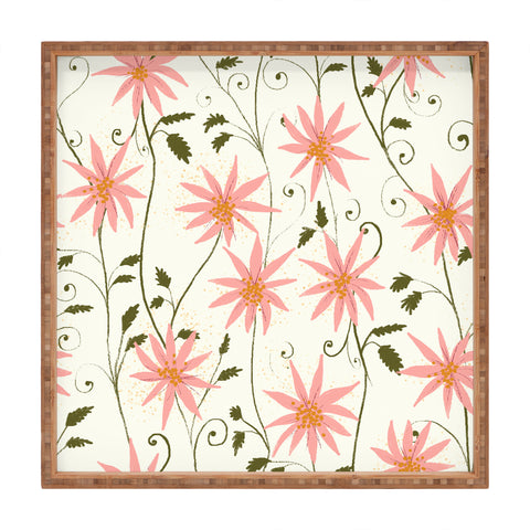 Joy Laforme Folklore Floral Square Tray