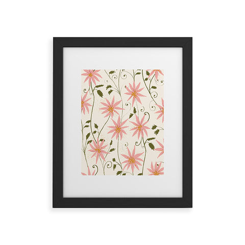 Joy Laforme Folklore Floral Framed Art Print