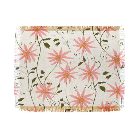 Joy Laforme Folklore Floral Throw Blanket
