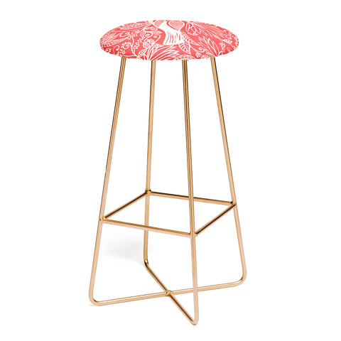 Joy Laforme Folklore Garden Bird Bar Stool