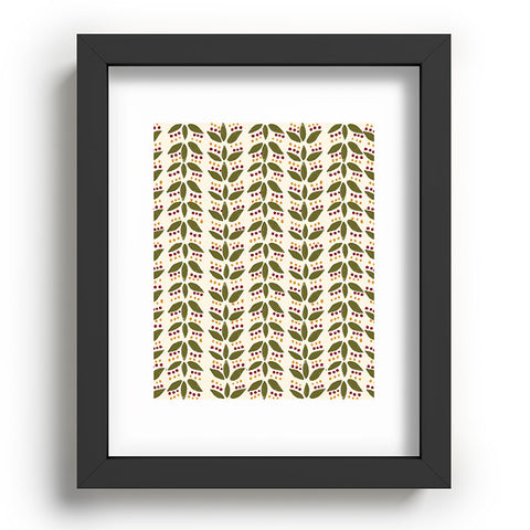 Joy Laforme Folklore Mini Leaves Recessed Framing Rectangle