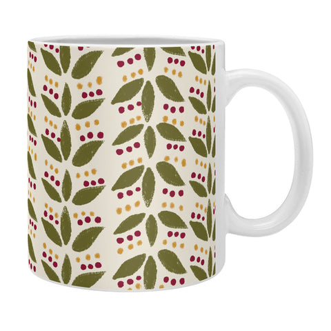 Joy Laforme Folklore Mini Leaves Coffee Mug