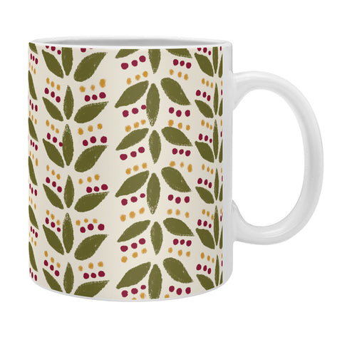 Joy Laforme Folklore Mini Leaves Coffee Mug