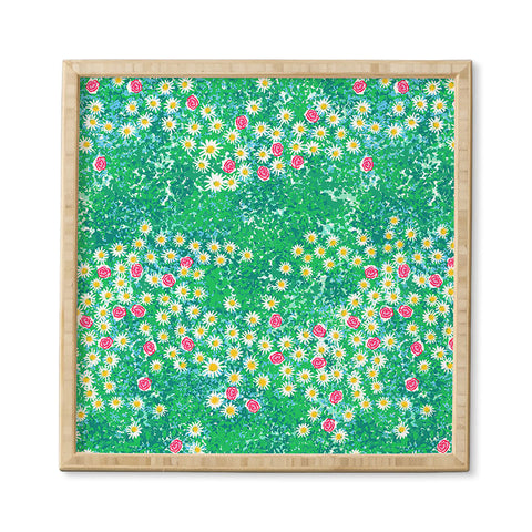 Joy Laforme Fresh Flower Fields Framed Wall Art