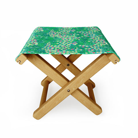 Joy Laforme Fresh Flower Fields Folding Stool