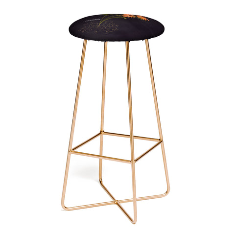 Joy Laforme Herb Garden Calendula Bar Stool