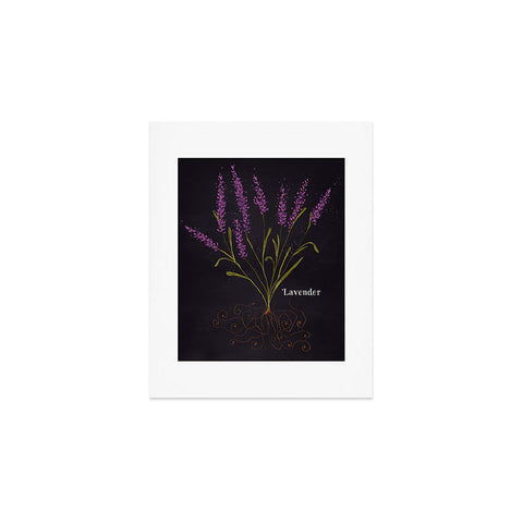 Joy Laforme Herb Garden Lavender Art Print