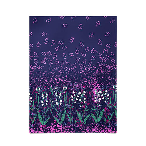 Joy Laforme Lilly Of The Valley In Purple Poster