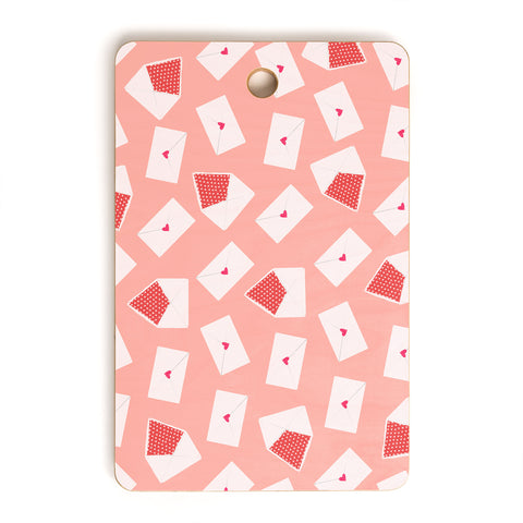 Joy Laforme Love Mail Cutting Board Rectangle