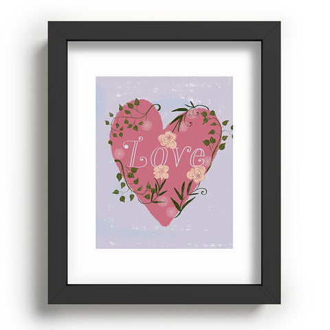 Joy Laforme Love your Valentine Recessed Framing Rectangle