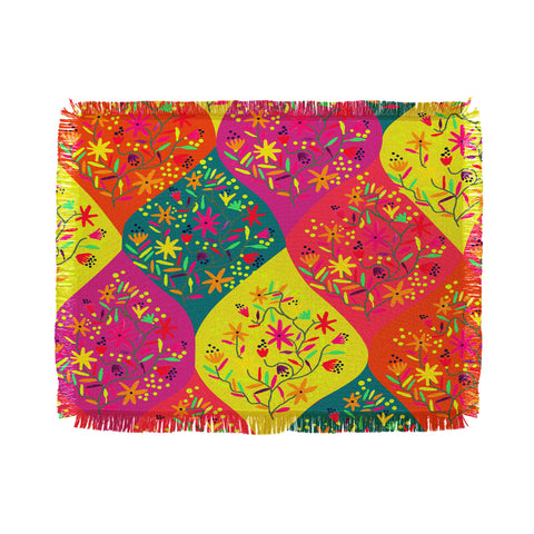 Joy Laforme Moroccan Party 1 Throw Blanket