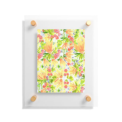 Joy Laforme Orange Blossom Floating Acrylic Print