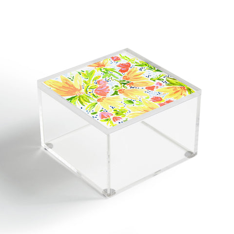 Joy Laforme Orange Blossom Acrylic Box