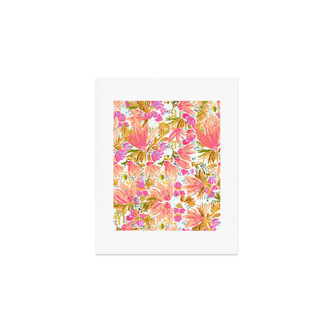 Joy Laforme Orange Blossom in Pink Art Print