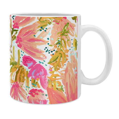 Joy Laforme Orange Blossom in Pink Coffee Mug