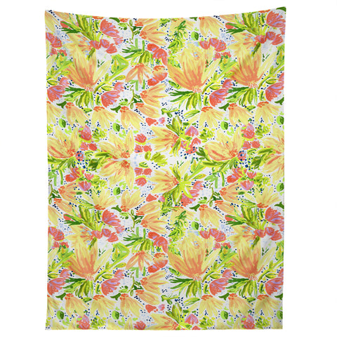 Joy Laforme Orange Blossom Tapestry