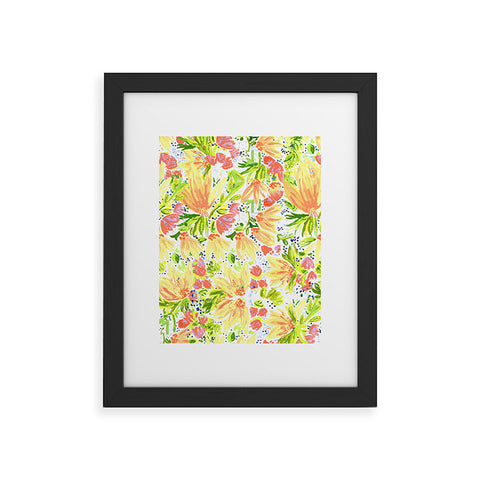 Joy Laforme Orange Blossom Framed Art Print