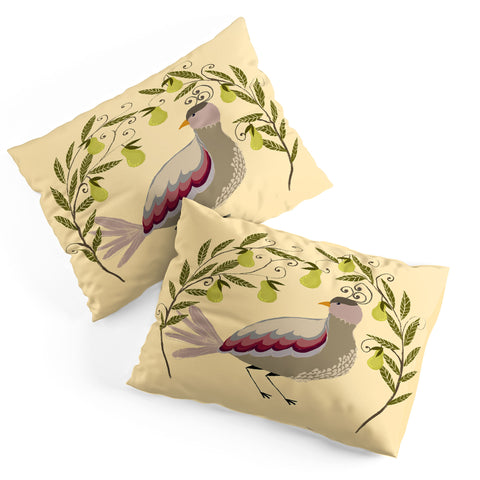 Joy Laforme Partridge in a Pear Tree Pillow Shams
