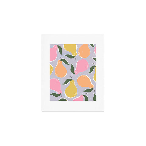 Joy Laforme Pear Confetti Art Print