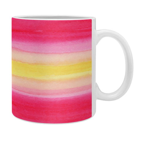 Joy Laforme Pink And Yellow Ombre Coffee Mug