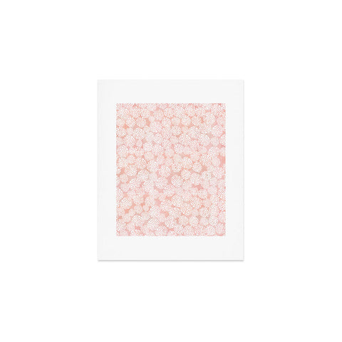 Joy Laforme Pink Dahlias Art Print