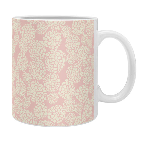 Joy Laforme Pink Dahlias Coffee Mug